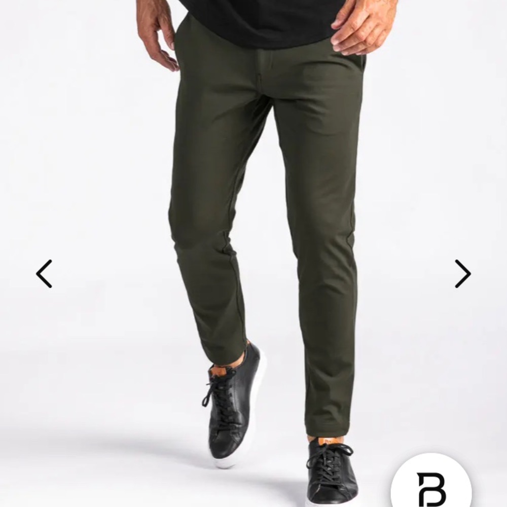 Dark Olive Bylt Basics Everyday Pants (L-34 x29)
